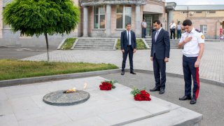 Юбилейные мероприятия, посвященные 10–летию Следственного комитета РА, продолжаются: Председатель Следственного комитета и весь руководящий состав находятся в Гегаркуникском марзе (Фото)